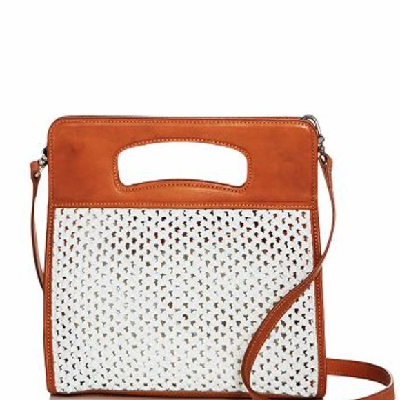 NWT!! gorgeous CREATURES OF COMFORT Gilda Bag - Suede Grey/ Blue - Picture 7 of 12